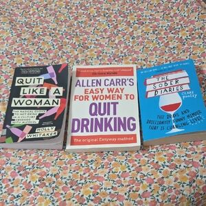 Quit Drinking Book Set For Women -